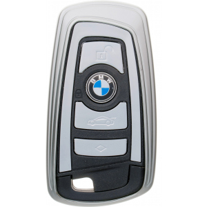 Чехол для автоключа LaManche BMW Silver (BMW-A01K_slv) ТОП в Ужгороде
