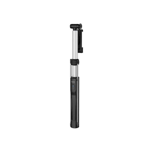 Монопод Hoco K10B Magnificent wireless selfie stick with backlight (L-1.6m) Black в Ужгороде