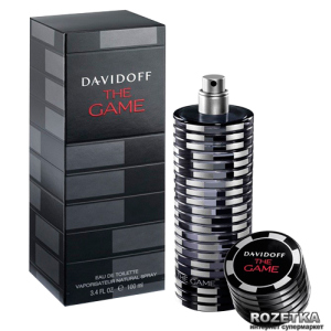 Туалетна вода для чоловіків Davidoff The Game 100 мл (3607349326135) ТОП в Ужгороді