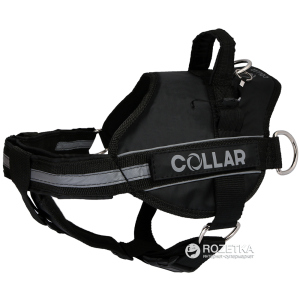 Шлейка Collar DogExtremе Police N3 зі змінним написом 55-75 см Чорна (07061) рейтинг