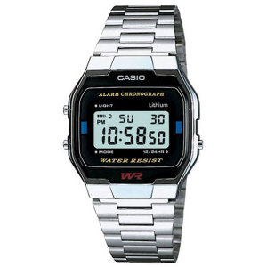 хороша модель Чоловічий годинник CASIO A163WA-1QGF/A163WA-1QES