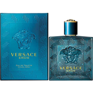 Туалетна вода для чоловіків Versace Eros 100 мл (8011003809219) в Ужгороді