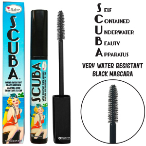 Водостойкая тушь для ресниц TheBalm Scuba Water Resistant Black Mascara 9.8 мл (681619810343) в Ужгороде