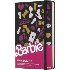 Записная книга Moleskine Barbie 9 х 14 см 192 страницы без линовки (8058341716762) надежный