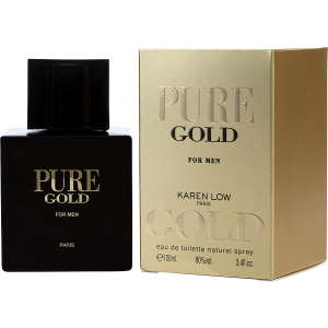 Туалетна вода для чоловіків Karen Low Pure Gold Men аналог Paco Rabanne - 1 Million 100 мл (ROZ6400104546) рейтинг