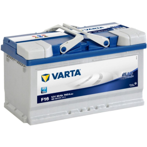 Автомобільний акумулятор Varta Blue Dynamic 80Ah Єв (-/+) F16 (740EN) (580400074) в Ужгороді