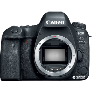 Фотоаппарат Canon EOS 6D Mark II Body (1897C031AA) Официальная гарантия! ТОП в Ужгороде