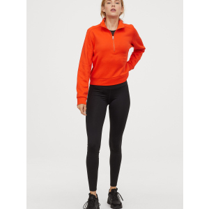 Спортивные леггинсы H&M Sport 0720125-1 M Черные (2000001715987) ТОП в Ужгороде