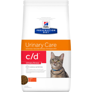 Сухий корм для кішок Hill's PRESCRIPTION DIET c/d Urinary Stress Feline Chicken з ідіопатичним циститом 4 кг (052742284309) краща модель в Ужгороді