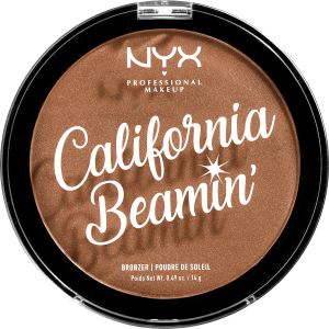 хорошая модель Пудра-бронзер для лица и тела NYX Professional Makeup California Beamin Face & Body Bronzer 03 Sunset Vibes 14 г (800897188115)