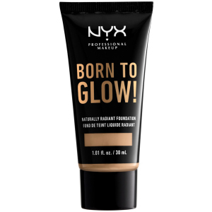 Тональна основа NYX Professional Makeup Born to Glow з натуральним сяючим фінішом 10 Buff 30 мл (800897190415) краща модель в Ужгороді