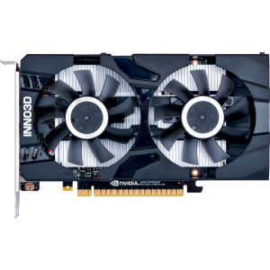 INNO3D PCI-Ex GeForce GTX 1650 D6 Twin X2 OC 4GB GDDR6 (128bit) (1455/12000) (HDMI, 2 x DisplayPort) (N16502-04D6X-1177VA25)