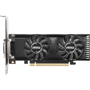 MSI PCI-Ex GeForce GTX 1650 Low Profile OC 4GB GDDR5 (128bit) (1695/8000) (DVI-D, HDMI, DisplayPort) (GTX 1650 4GT LP OC) ТОП в Ужгороді