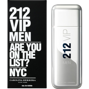 Туалетная вода для мужчин Carolina Herrera 212 VIP Men 50 мл (8411061869253/8411061723777) в Ужгороде