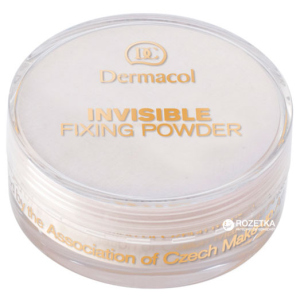 Фиксирующая рассыпчатая пудра Dermacol Invisible Fixing Powder 13.5 г 02-Natural (85950856) лучшая модель в Ужгороде