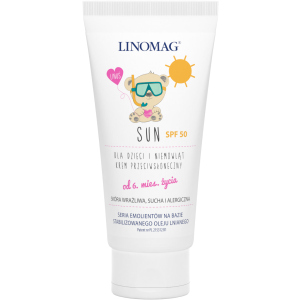 Сонцезахисний крем Linomag Ziololek SUN SPF 50 50 мл (5900558001427) ТОП в Ужгороді