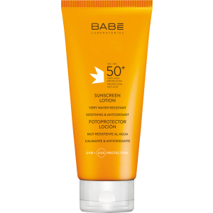 Солнцезащитный лосьон BABE Laboratorios SPF 50 водостойкий 200 мл (8437011329370) лучшая модель в Ужгороде