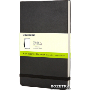 Нотатник Moleskine Reporter 13 х 21 см 240 сторінок без лінівки Чорна (9788883705533) краща модель в Ужгороді