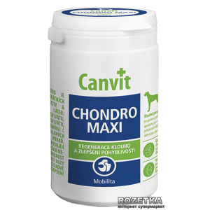 Хондропротектор Canvit Chondro Maxi для собак таблетки 76 шт (can50744) краща модель в Ужгороді