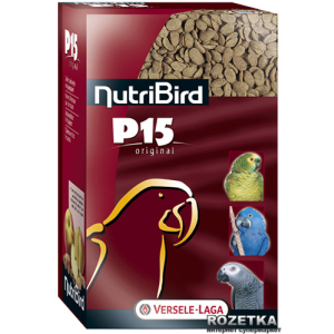 Корм для папуг Versele-Laga NutriBird В15 Original maintenance з горіхами 1 кг (5410340220603) краща модель в Ужгороді