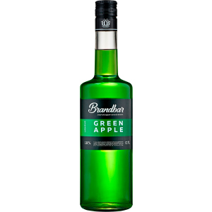 Ликер Brandbar Green Apple 0.7 л 18% (4820085491229) надежный