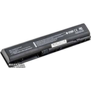 Акумулятор PowerPlant для HP DV9000 Black (14.4V/5200mAh/6Cells) (NB00000128) ТОП в Ужгороді