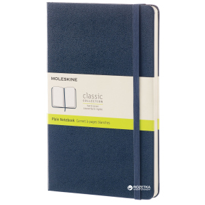 Нотатник Moleskine Classic 13 х 21 см 240 сторінок без лінівки Сапфір (8051272893687)