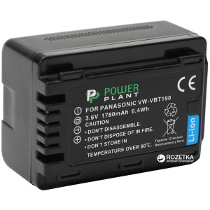 Аккумулятор PowerPlant для Panasonic VW-VBT190 (DV00DV1412) рейтинг