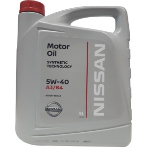 Моторна олія Nissan Motor Oil 5W-40 5 л (KE900-90042) краща модель в Ужгороді