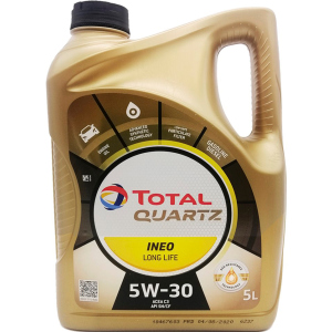 Моторное масло Total Quartz INEO L Life 5W-30 5 л (181712) лучшая модель в Ужгороде