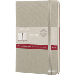 Записная книга Moleskine Two-Go 11.5 x 17.5 см 144 старницы Серая (8055002851688) ТОП в Ужгороде