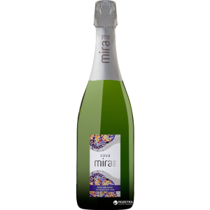 Вино ігристе Mirame Cava біле брют 0.75 л 11.5% (8426998265757) в Ужгороді