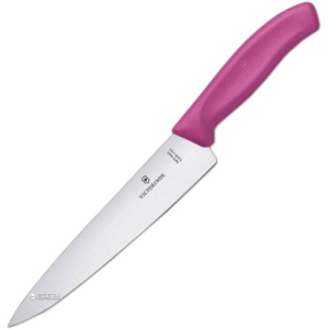 Кухонный нож Victorinox SwissClassic Carving 190 мм Pink (68006.19L5B) рейтинг