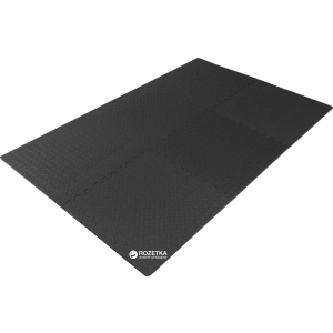 хороша модель Килимок для тренувань ProSource Exercise Puzzle Mat 20 мм Black (PS-2297-extp-black)