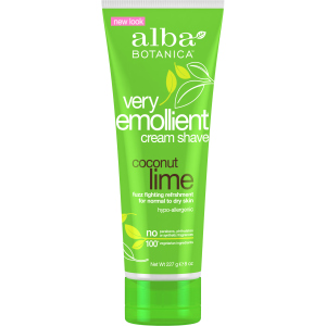 Смягчающий крем для бритья Alba Botanica Very Emollient Кокос и Лайм 227 г (724742003418) в Ужгороде