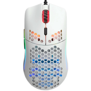 Миша Glorious Model O Minus RGB USB White (GOM-WHITE) краща модель в Ужгороді