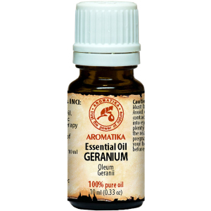 Эфирное масло гераниевое Ароматика Geranium Essential Oil 10 мл (4820177020962) лучшая модель в Ужгороде