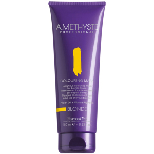 Маска, що фарбує Farmavita Amethyste Blonde Mask для відтінків блонду 250 мл (8022033016270) краща модель в Ужгороді