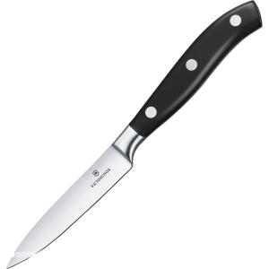 Професійний ніж Victorinox Forged Carving Grand Maitre для нарізки 10 см Чорний (7.7203.10G) в Ужгороді