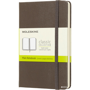 Нотатник Moleskine Classic 9 х 14 см 192 сторінки без линівки Коричневий (8058341715291) краща модель в Ужгороді