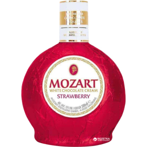 Ликер Mozart Cream Strawberry 0.5 л 15% (9013100003490) лучшая модель в Ужгороде