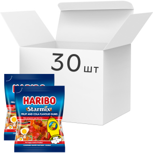 Упаковка конфет жевательных HARIBO Starmix 80 г х 30 шт (9002975727112) лучшая модель в Ужгороде