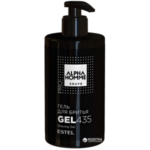 Гель для гоління Estel Professional Alpha Homme 435 мл (4606453052182) ТОП в Ужгороді