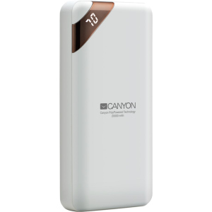 УМБ Canyon 20000 mAh White (CNE-CPBP20W) ТОП в Ужгороді