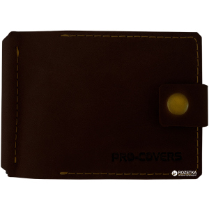 Затискач для грошей Pro-Covers PC03980035 Темно-коричневий (2503980035003) ТОП в Ужгороді