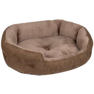 хороша модель Лежак для собак та кішок Pet Fashion BRIG 58х48х20 см Коричневий (4823082419463)