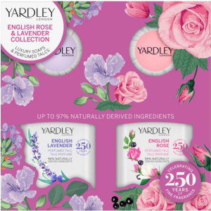 Набір для жінок Yardley English Lavender & English Rose 4 х 50 г (5056179301924) ТОП в Ужгороді