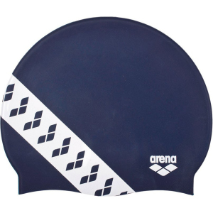 Шапочка для плавания Arena Team Stripe Cap 001463-701 Navy (3468336074985) ТОП в Ужгороде