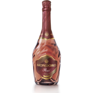 Вино ігристе Mondoro Rose рожеве напівсолодке 0.75 л 9.5% (8004160223608) краща модель в Ужгороді