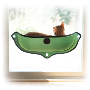 Лежак на вікно для кішок K&H Pet Products Ez Mount Window Bed 69 х 28 см (9192) (655199091928) надійний